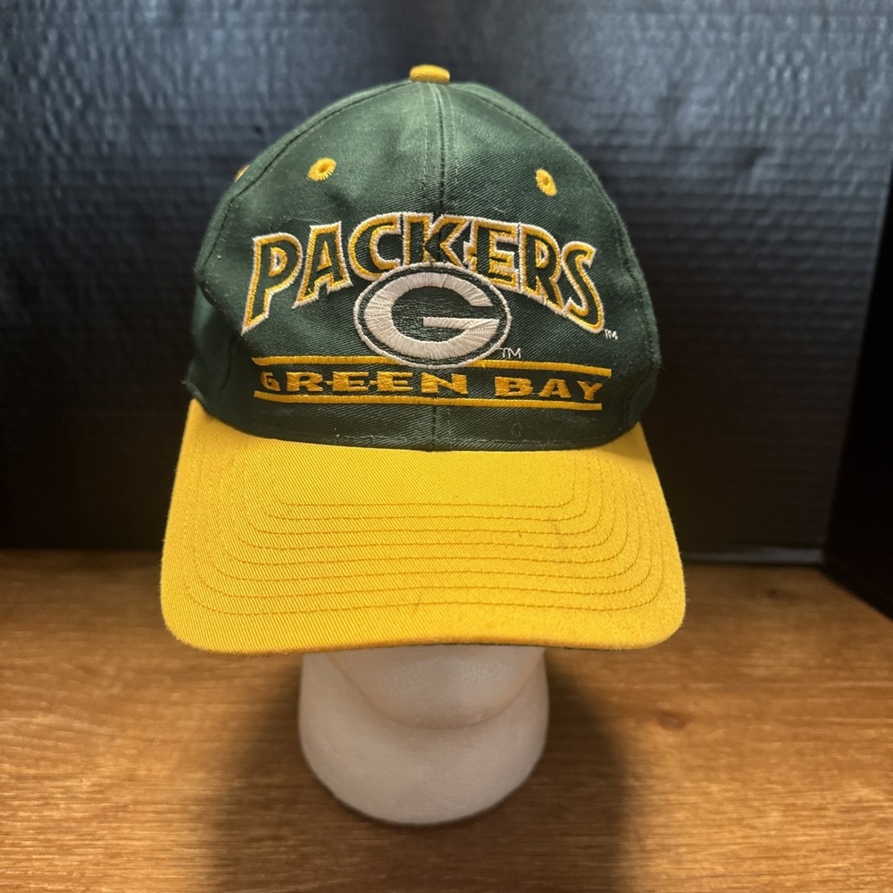 Green Bay Packers Snapback Vintage NFL Team Apparel The Game Hat